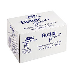 Download: 120086 - Buttergenuss Deutsche Markenbutter <span>250 g / Karton</span>