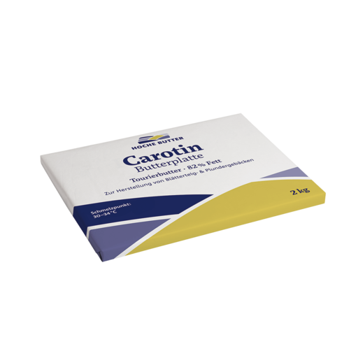 Carotin-Butterplatte 5 x 2 kg